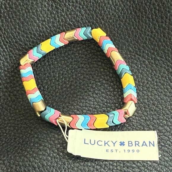 Lucky Brand Womens Beaded Elastic Bracelet NWT - Picture 3 of 4